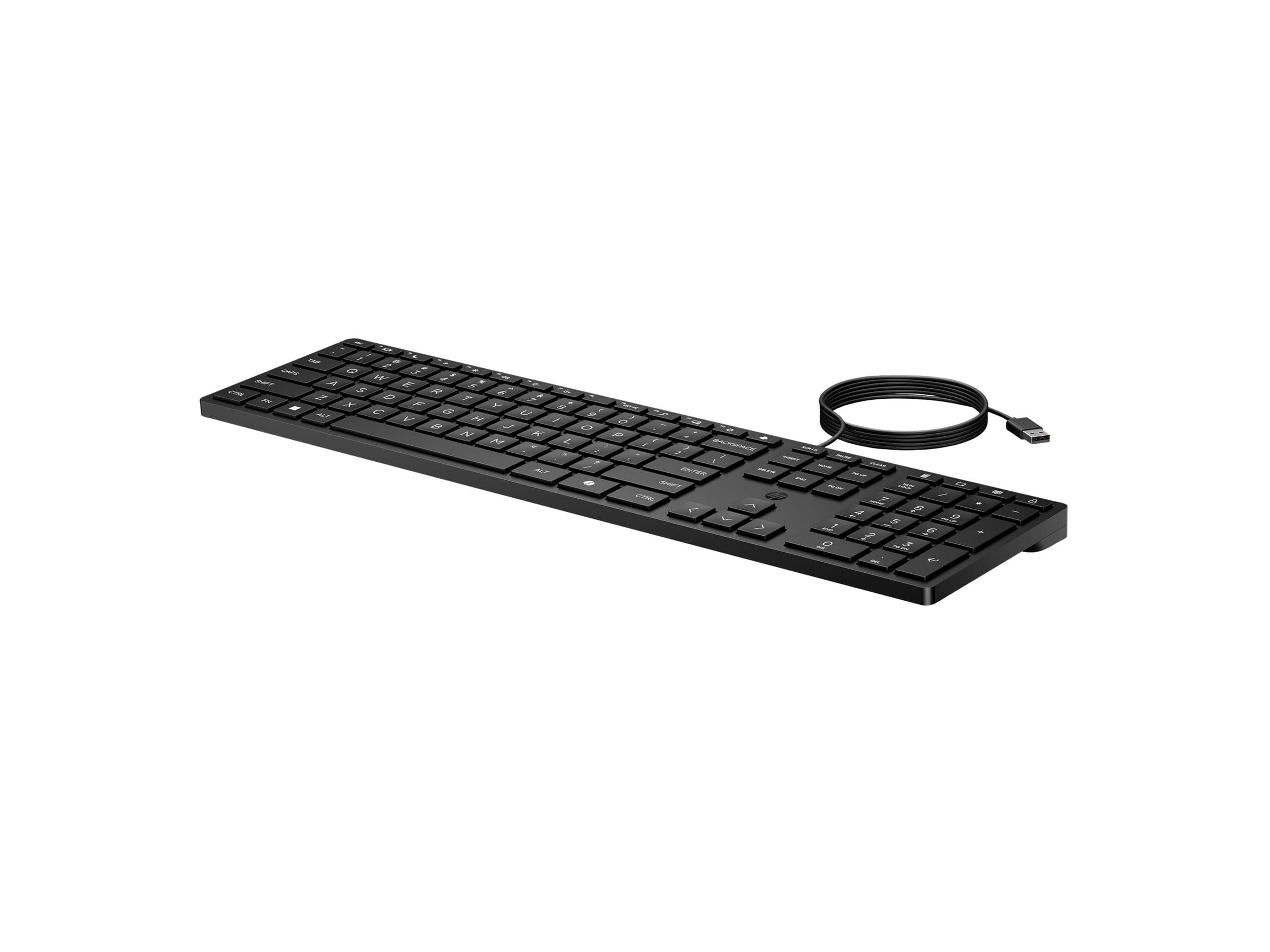 HP Desktop 320K Wired Keyboard - UK Layout