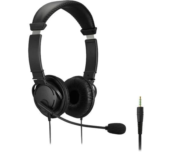 KENSINGTON K33597WW Headset - Black - Image 1