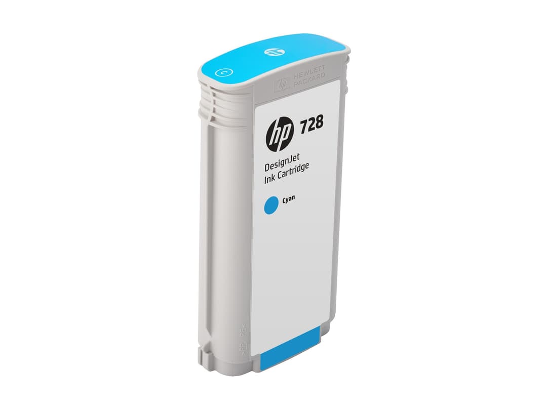 HP 728 Original DesignJet Ink Cartridge 130ml - Cyan - Image 1