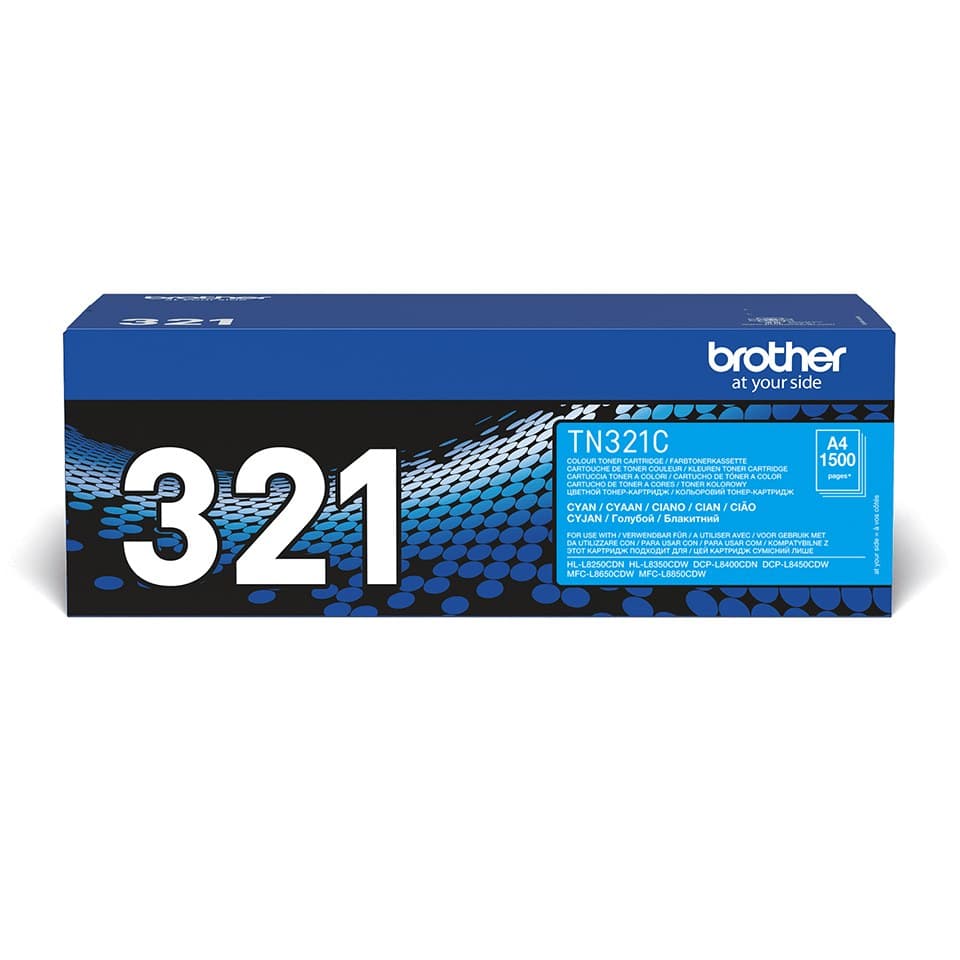 Brother TN-321 Original Toner Cartridge - Cyan