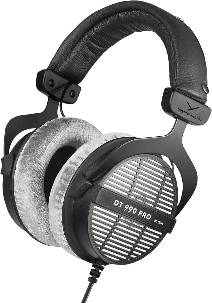 beyerdynamic DT 990 PRO 250 Ohm Open-Back Studio Headphones - Grey - Image 1
