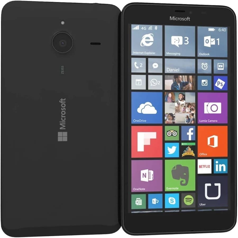 Microsoft Lumia 640 XL Dual SIM (RM-1067) Windows Smartphone - Black
