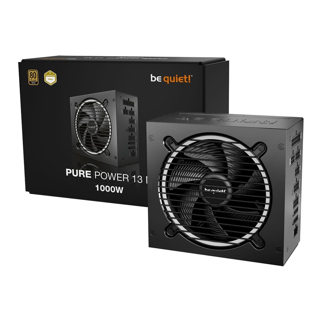 be quiet! Pure Power 13M 1000W ATX 3.1 80 PLUS Gold PSU Power Supply - Image 1