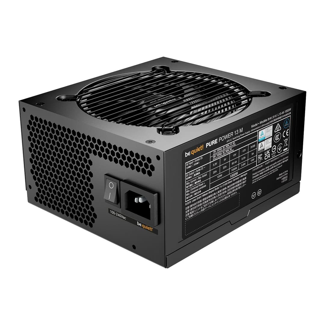 be quiet! Pure Power 13M 1000W ATX 3.1 80 PLUS Gold PSU Power Supply - Image 3