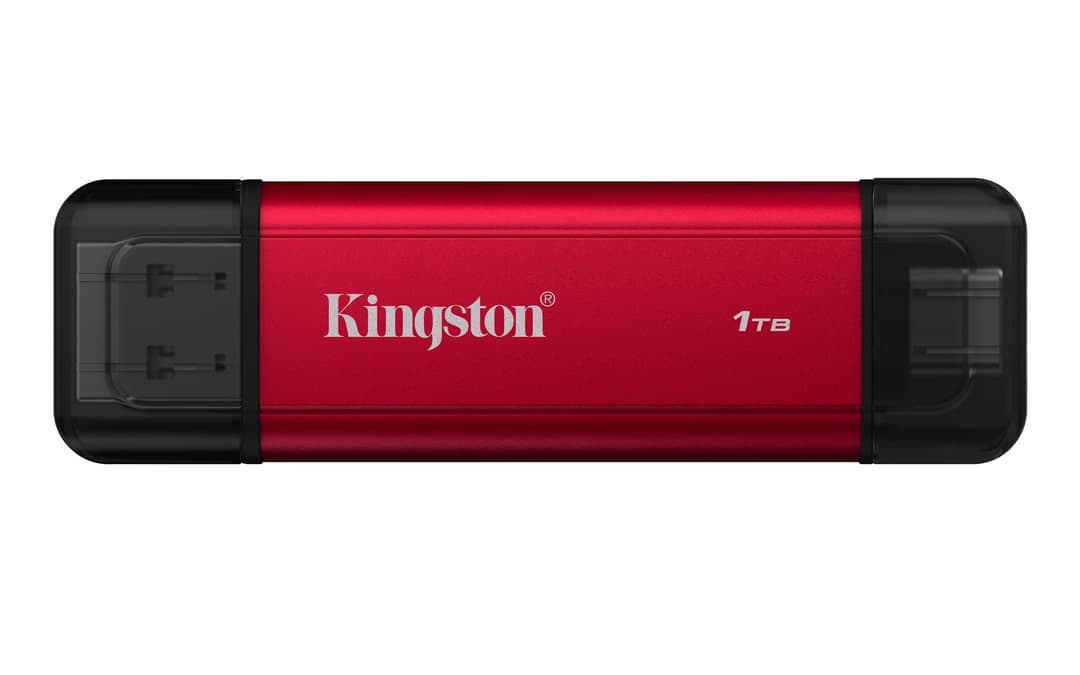 Kingston Dual Portable SSD USB-A/USB-C USB 3.2 Gen 2 1TB - Image 1