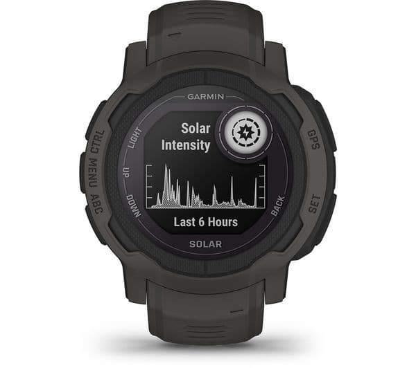 Garmin Instinct 2 Solar GPS Smartwatch 45mm - Graphite - Image 2