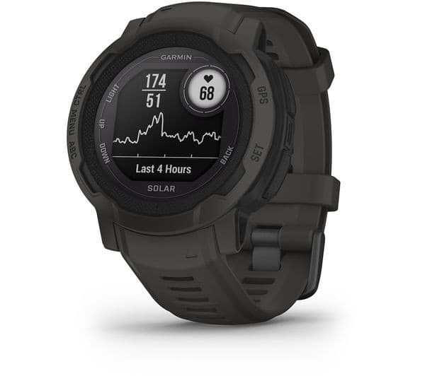 Garmin Instinct 2 Solar GPS Smartwatch 45mm - Graphite - Image 7