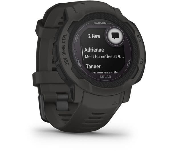 Garmin Instinct 2 Solar GPS Smartwatch 45mm - Graphite - Image 9