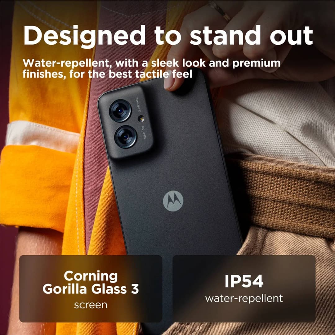 Motorola Moto G55 256GB 8GB RAM 6.49" 5G Dual SIM Android Smartphone - Forest Grey - Image 2