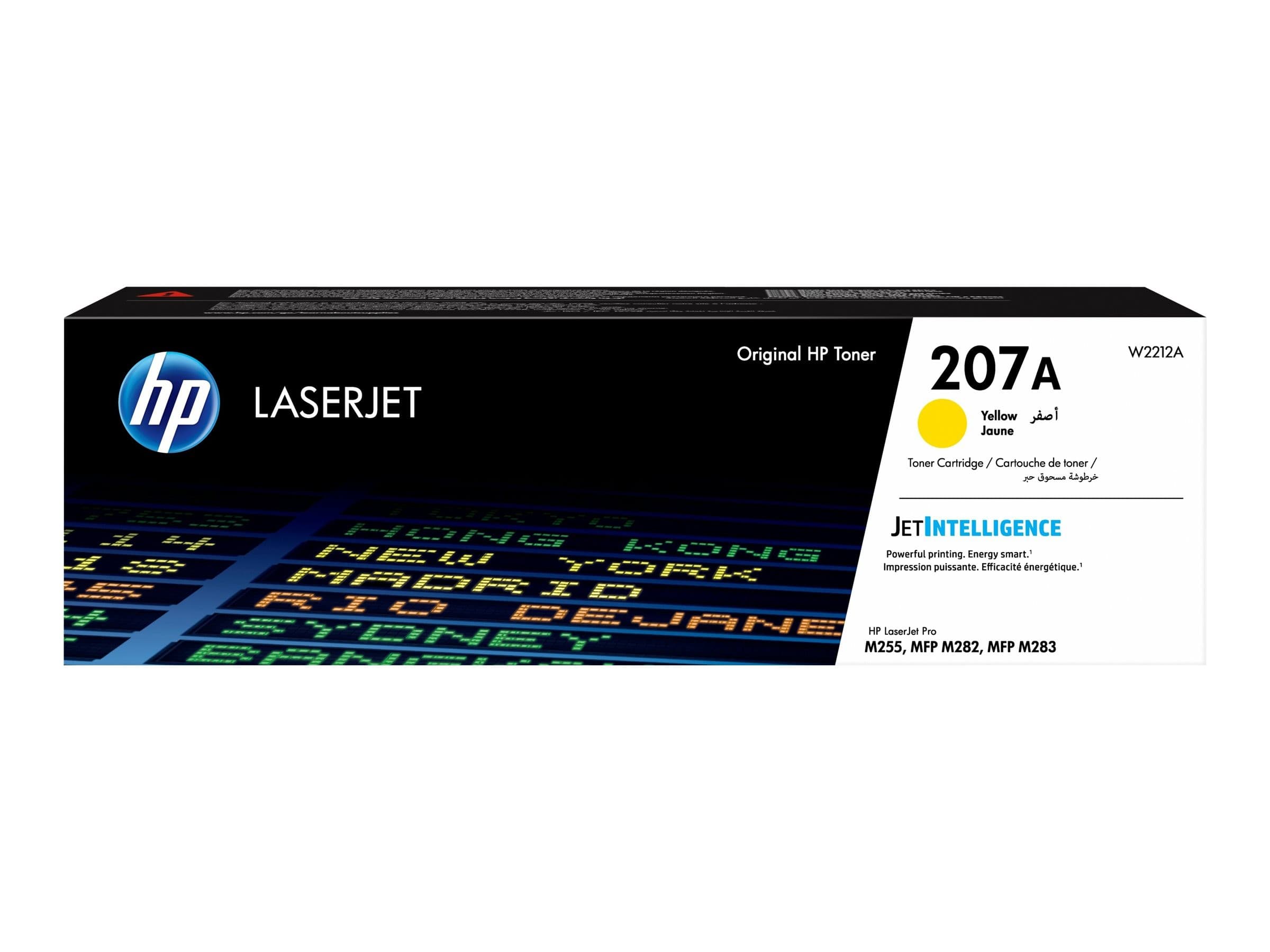 HP 207A Original LaserJet Toner Cartridge - Yellow