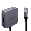 Lindy 10m USB 3.0 Active Extension Hub - 4 Ports (2 x USB-A, 2 x USB-C) thumbnail 3