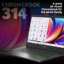 Acer Chromebook 314 CBOA314-1H 14" Full HD Chromebook (Intel Celeron N4500, 4GB RAM, 64GB eMMC) - Black thumbnail 2