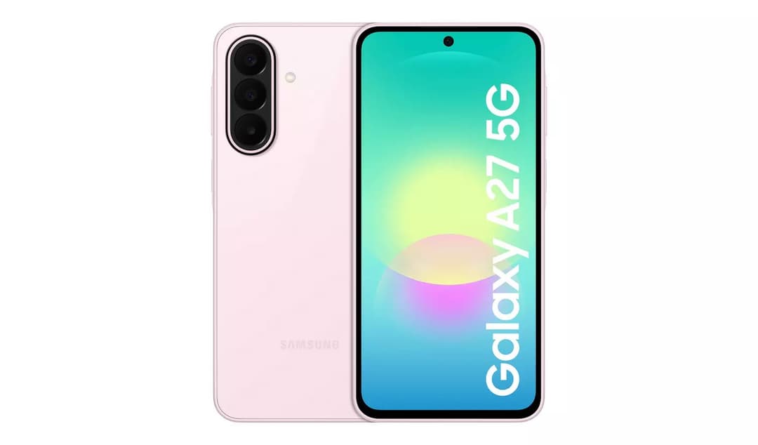 Samsung Galaxy A27 Smartphone, 128GB Pink - Image 1