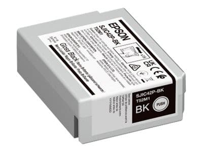 Epson SJIC42P-BK Ink Cartridge 50ml for ColorWorks CW-C4000e - Gloss Black