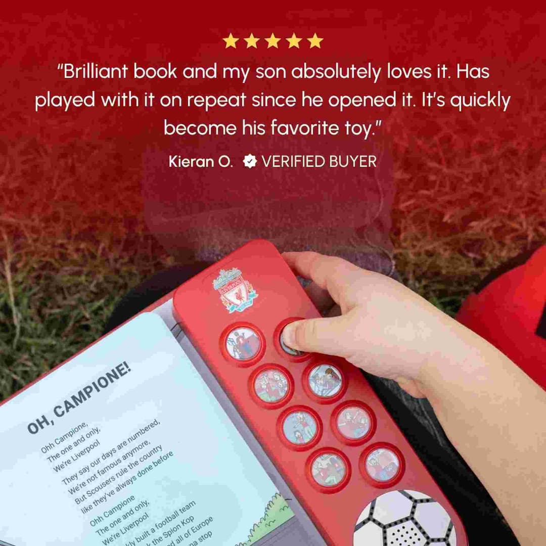 Fans Legacy Liverpool FC LFC Fan Chants Sound Book, 8 Chants - Image 4