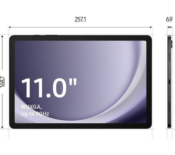 Samsung Galaxy Tab A9+ 11-inch 8GB RAM 128GB Android Tablet Wi-Fi Only - Graphite - Image 2