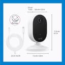 WiZ Connected Indoor Security Camera 1080p - White thumbnail 6