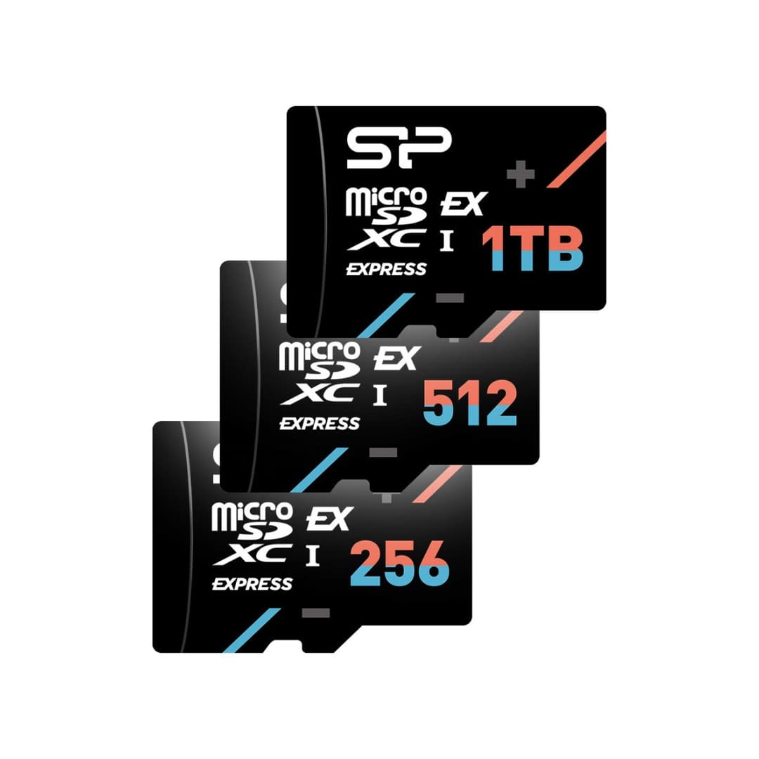 Silicon Power Hypera microSDXC Express Card SD Express 7.1 PCIe Gen3x1 Class 10 UHS-I U3 V30 A1 512GB - Image 2
