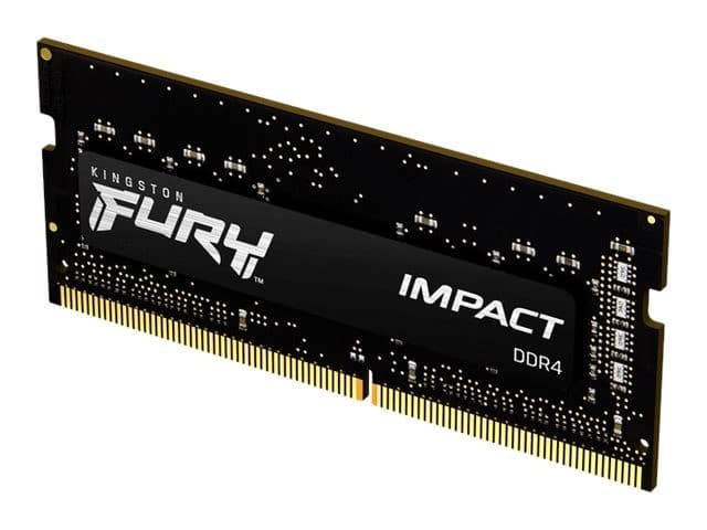 Kingston FURY Impact - DDR4 - module - 8 GB - SO-DIMM 260-pin - 3200 MHz / PC4-25600 - unbuffered - Image 2