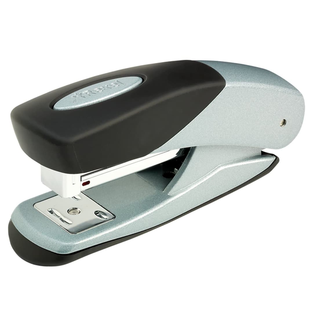 Rexel Matador Half Strip Stapler - Silver/Black - Image 1