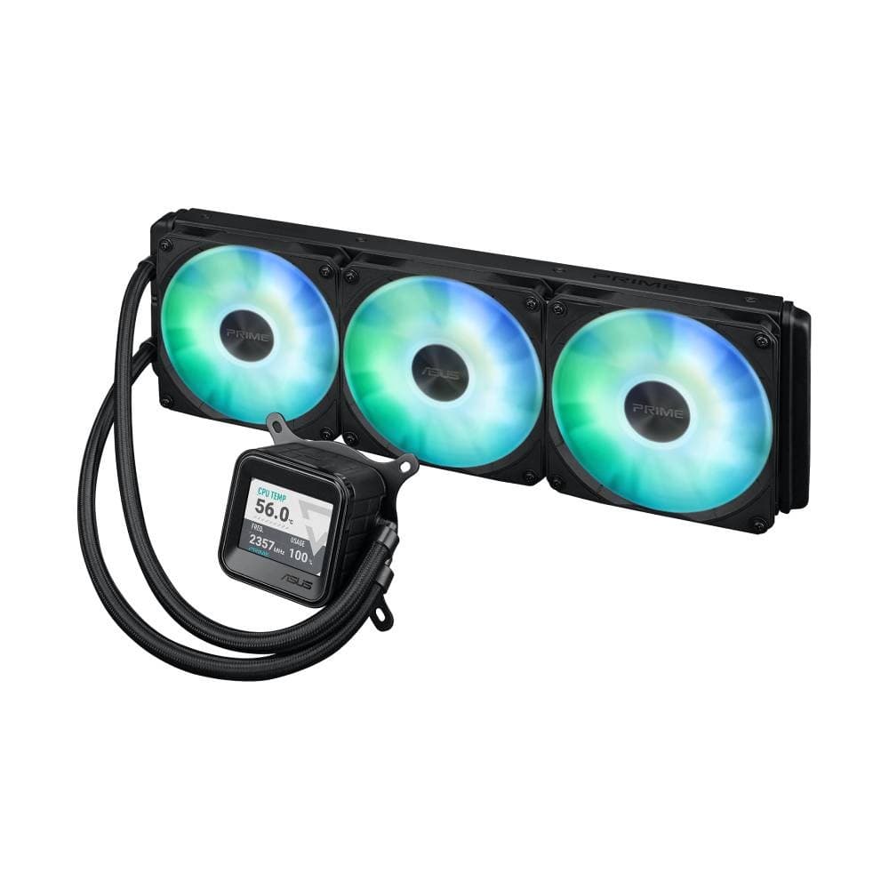 ASUS Prime LC 360 ARGB LCD 360mm All-in-One Liquid CPU Cooler - Black - Image 7