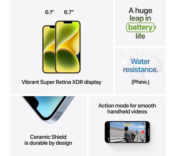 Apple iPhone 14 Plus 256GB - Starlight - Image 5
