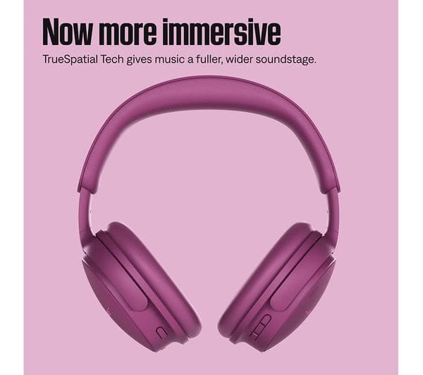 Bose QuietComfort Ultra Headphones 2nd Gen Wireless Over-Ear Headphones - Plum - Image 6