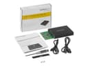 StarTech.com Dual-Slot Hard Drive Enclosure for M.2 SATA SSDs - USB 3.1 (10Gbps) - Aluminum - M.2 to SATA - Raid Drive Enclosure (SM22BU31C3R) - flash storage array thumbnail 6