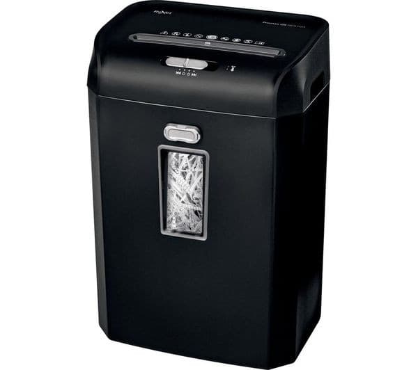 REXEL ProMax QS RES1123 12-Sheet 23 Litre Strip Cut Paper Shredder, P-2 - Image 1