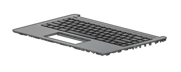 HP Top Cover with Backlit Keyboard - Romanian, Natural Silver for HP 14/14s (L88206-271)