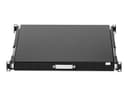 StarTech.com SLIDESHELFD 1U Sliding Server Rack Mount Keyboard Shelf Tray - 22in Deep, 55lbs Pull-Out Drawer for 19in Racks - Black thumbnail 2