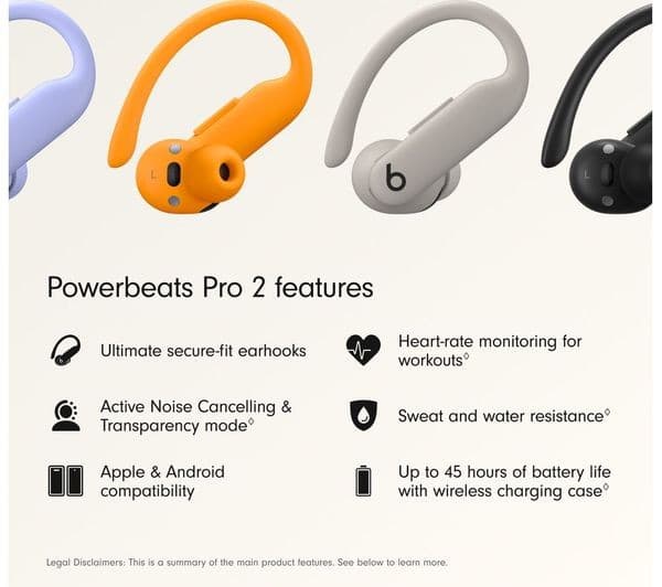 Beats Powerbeats Pro 2 Wireless Earbuds - Quick Sand - Image 2