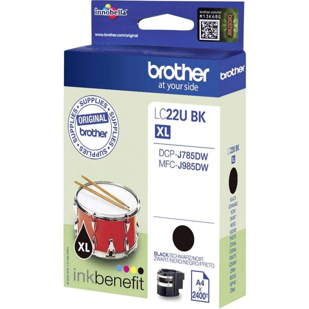 Brother LC-22UBK Inkjet Cartridge - Black
