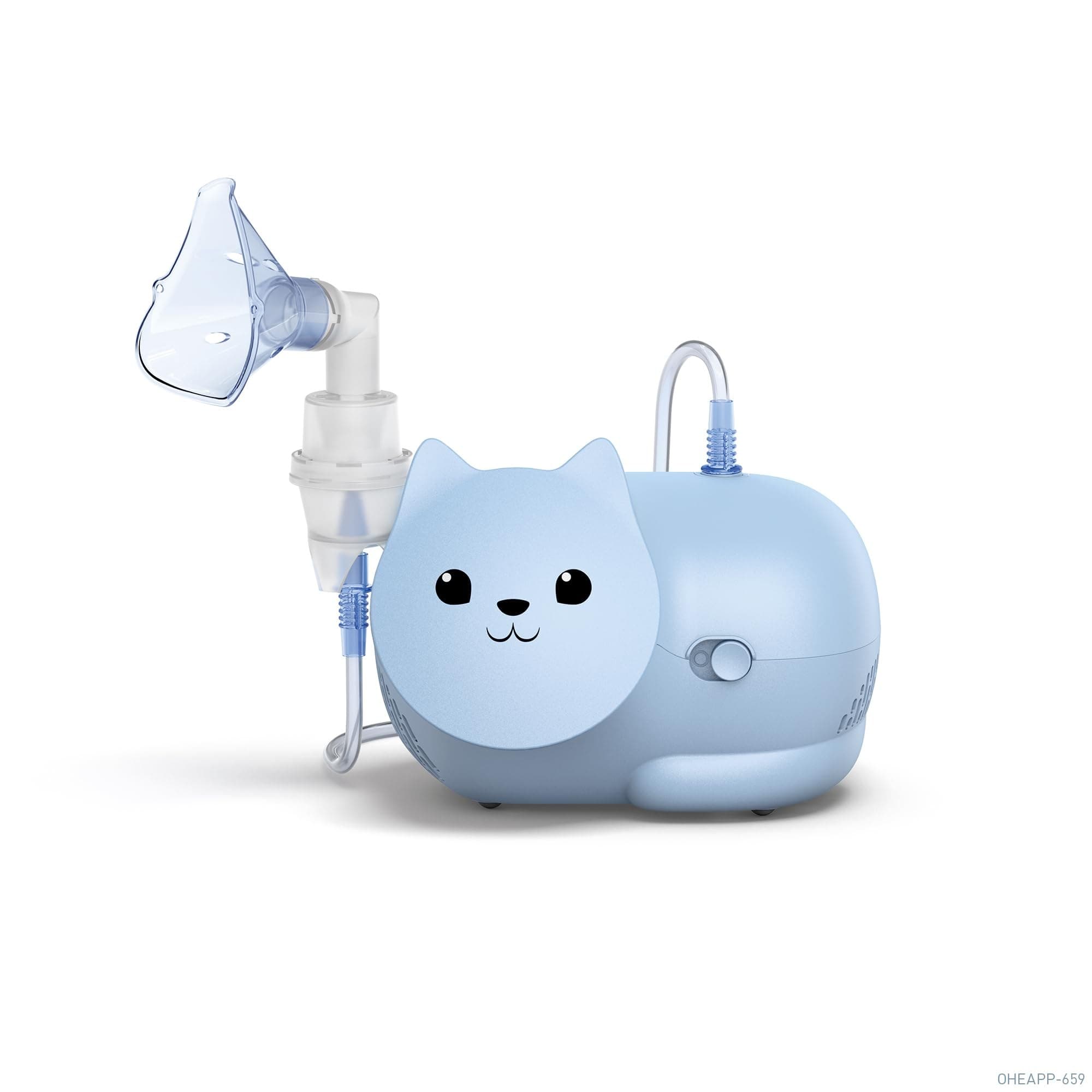 Omron Nami Cat NE-C303K-KDUK Children's Compressor Nebuliser - Light Blue