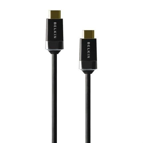 Belkin High Speed Micro HDMI to HDMI Cable, Gold-Plated, 1m, Black