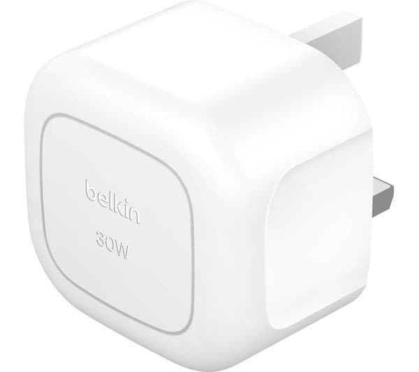 Belkin BoostCharge USB-C Wall Charger 30W White - Image 1
