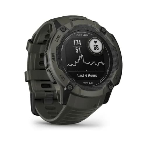 Garmin Instinct 2X Solar Smartwatch 50mm - Moss - Image 1