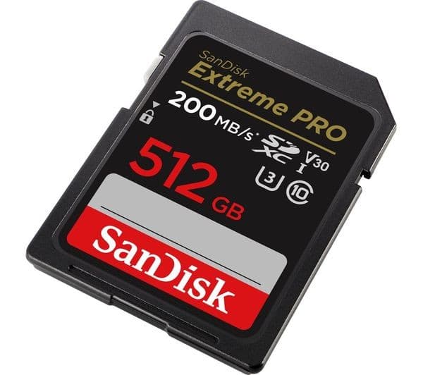 SanDisk Extreme PRO SDXC UHS-I U3 V30 Memory Card 512GB - Image 3