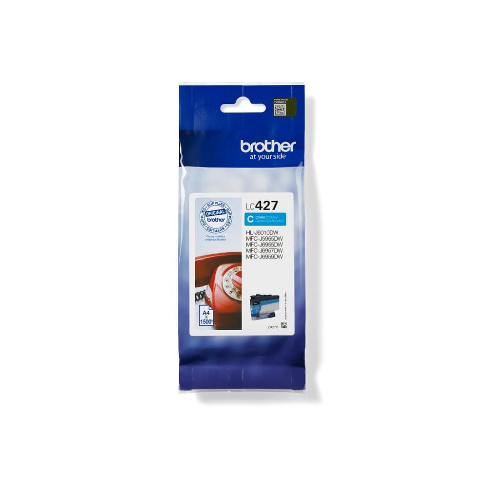 Brother LC427 Original Ink Cartridge 1,500 Pages - Cyan - Image 3