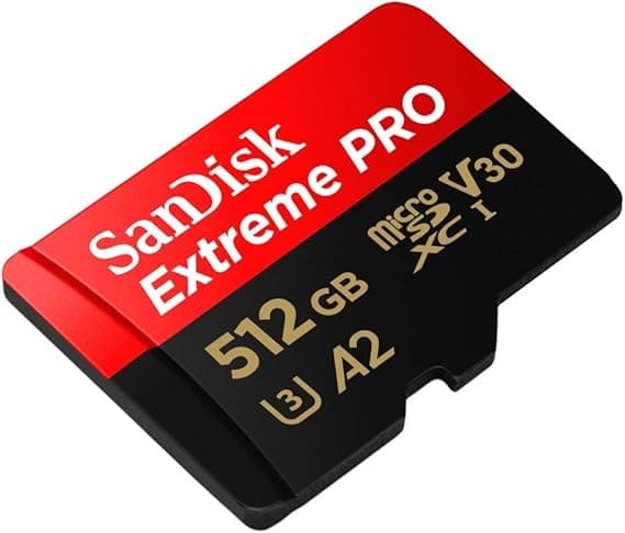 SanDisk Extreme PRO microSDXC UHS-I U3 V30 A2 Memory Card with SD Adapter 512GB - Image 2