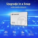 Transcend SSD225S 2.5-inch SATA III 6Gb/s 3D NAND Internal SSD - 1TB (TS1TSSD225S) thumbnail 2