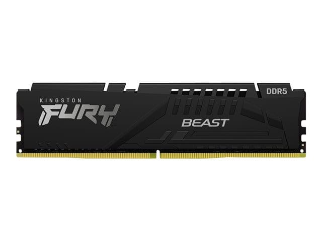 Kingston FURY Beast DDR5 5600MT/s CL40 Desktop Memory - Black 32GB (1 x 32GB) - Image 2