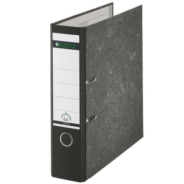 Leitz 180° Standard Lever Arch File ring binder A4 Black 80mm Spine (Pack of 10)