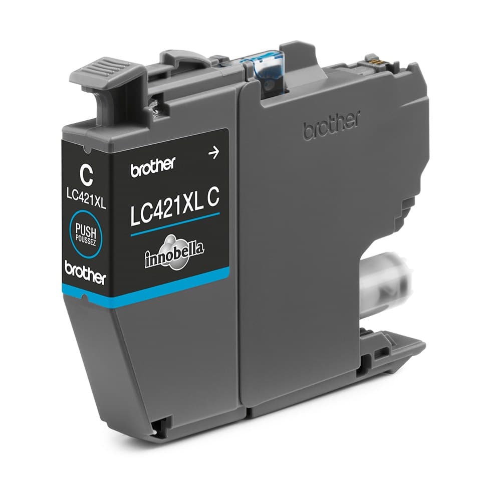 Brother LC-421XL Original High Yield Ink Cartridge 500 Pages - Cyan - Image 3