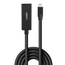 Lindy 43364 5m USB 3.2 Gen 2 (10Gbps) USB-C to USB-C Active Extension Cable thumbnail 2