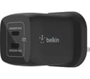 Belkin Gaming 65W Dual USB-C Wall Charger for Nintendo Switch 2 - Black (ENA007MYBK) thumbnail 1
