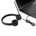 Lenovo Stereo Analog Head-band 3.5 mm Connector Headset Black thumbnail 4