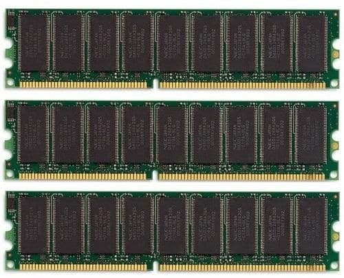 CoreParts MMD1020/6GB 6GB (3 x 2GB) DDR3 1333MHz PC3-10600 240-pin ECC Registered DIMM Memory Kit for Dell (equivalent to Kingston KTD-PE313SK3/6G) - Image 1