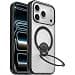 OtterBox Symmetry Stand MagSafe Case for iPhone 18 Pro/17 Pro, Clear/Black thumbnail 3