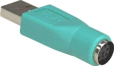 Goobay USB-A Male to PS/2 Female Adapter for Combo Keyboards (68918) - Image 1